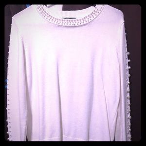 White Pearl Sweater